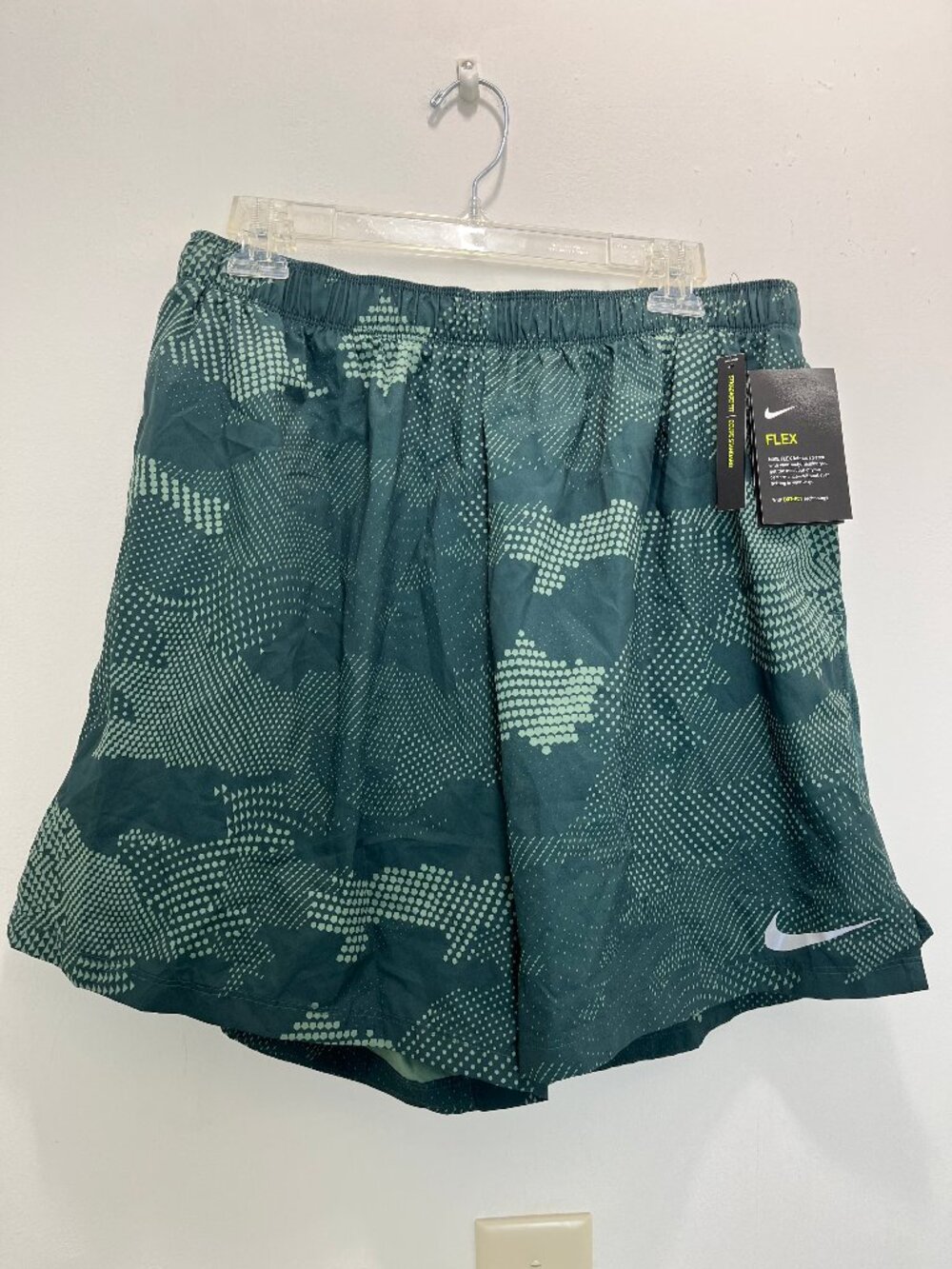 NIKE FLEX Dri Fit Standard Fit Mens Running Shorts with Brief and Drawstring XXL